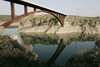 Puente nuevo. Muelas del Pan. Ricobayo de Alba